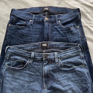 Two Pairs Men’s Paige Jeans 👖 Lennox and Federal size 32
